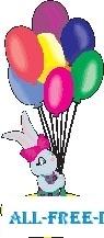 Rabbit with Balloons