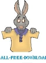 Rabbit with Shirt
