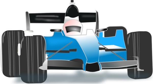 race car blue