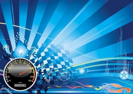 racing theme background pattern 01 vector