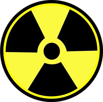 Radioactive Sign clip art