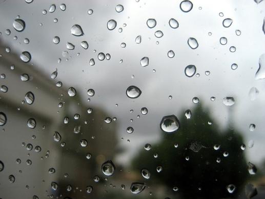 rain window glass