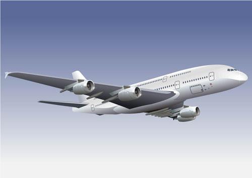 realistic planes design vector graphic