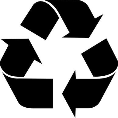 Recycling_symbol clip art
