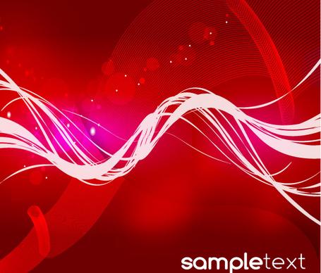 red abstract love design