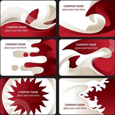 red and white card background vector