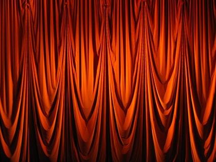 red curtain picture 1