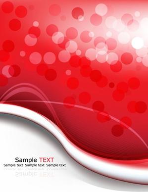 red delicate pattern background 05 vector