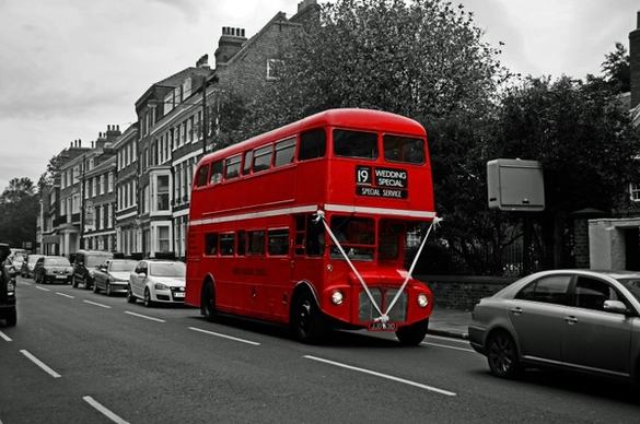 red double decker