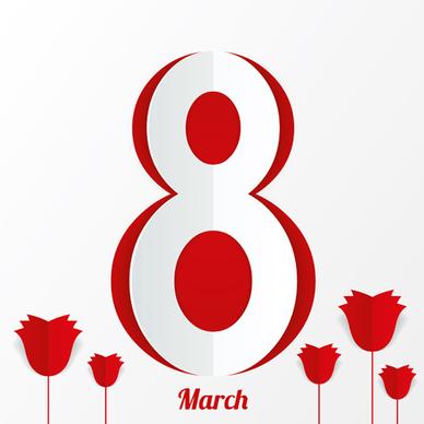 red style 8 march design elements