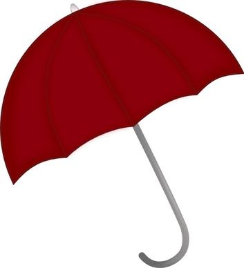 Red Umbrella clip art