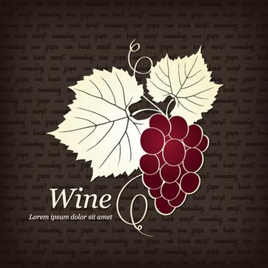 red wine illustrator vector