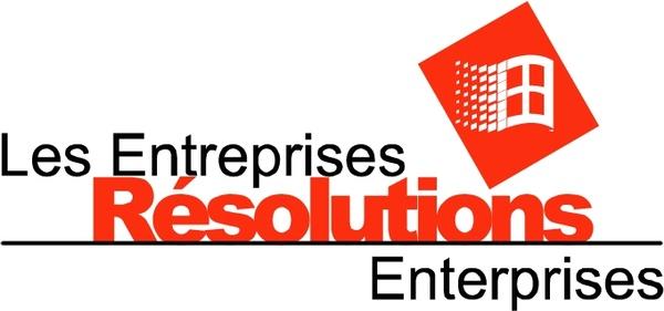 resolutions enterprises