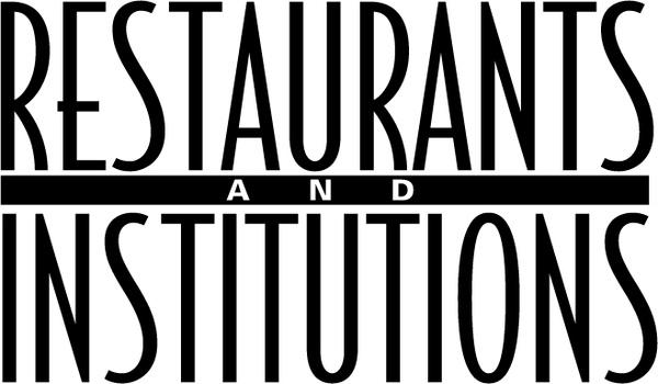 restaurants institutions