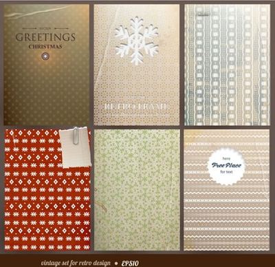 christmas card pattern templates elegant classical decor