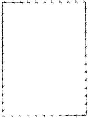 Revans Barbed Wire Border clip art