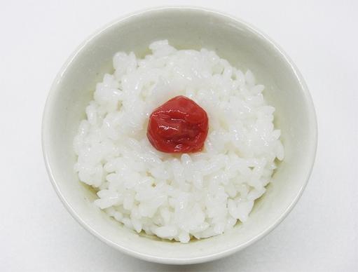 rice and umeboshi