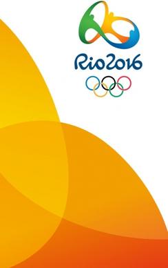 rio de janeiro 2016 olympic logo with the olympic bid logo the official hd wallpapers and videos