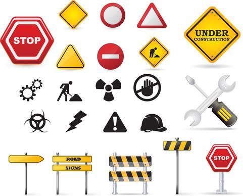 road sign collection