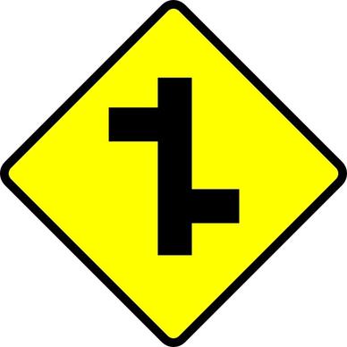 Road Sign Junction clip art