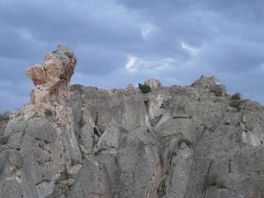 rock cliff limestone