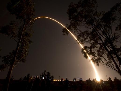 rocket launch california