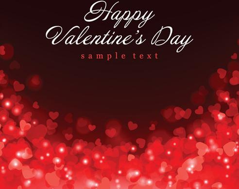 romantic of valentines day backgrounds art vector