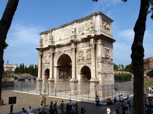 rome italy arch of constantine