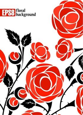 roses vector 2