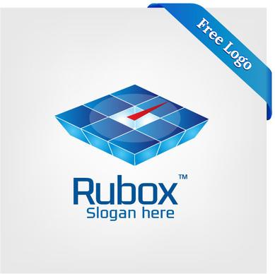 rubox blue ruby web server box logo