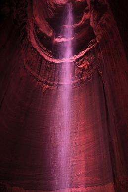 ruby falls in violet at lookout mountain tennessee