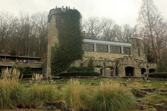 ruby falls visitors center at lookout mountain tennessee