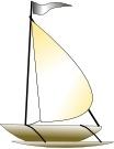 Sailing Boat clip art
