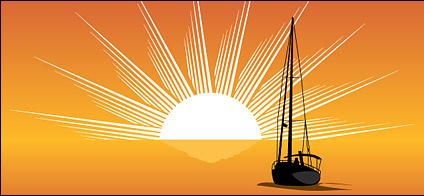sailing sunrise