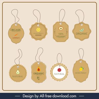 sale tag templates elegant classical hanging shapes