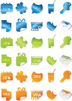 sales of graphics vector body stickers
