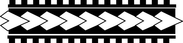 Samoa Tatoo Pattern 001 clip art
