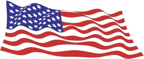 Sample file from USA flags vector pack