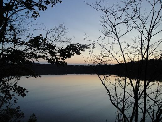 scargo lake sunset