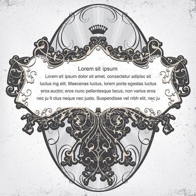 scene when europeanstyle lace border vector pattern 5