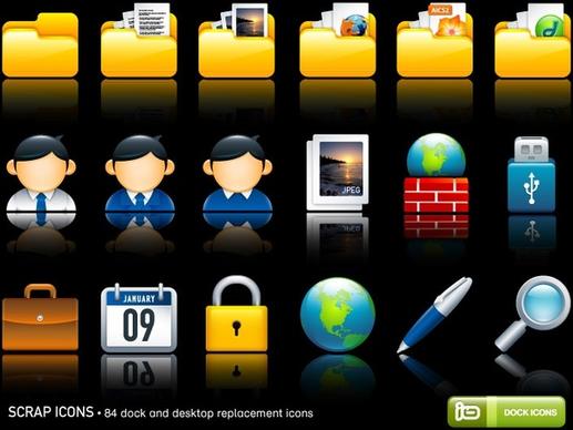 Scrap Icons icons pack