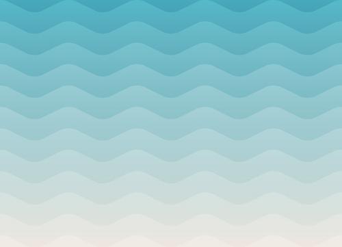 sea waves effect pattern background vector