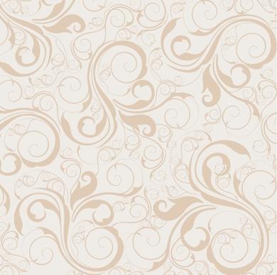 Seamless Floral Pattern Background Vector Graphic