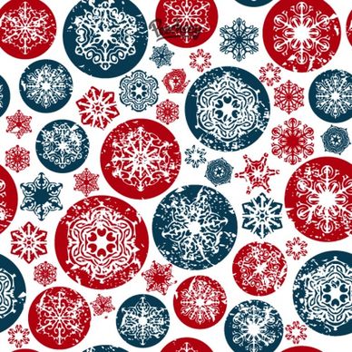 seamless snowflakes background for the christmas event