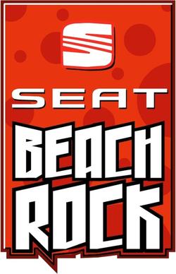 seat beach rock