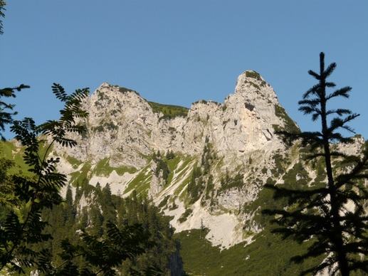 sebenspitze mountain alpine