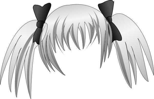 Secretlondon Manga Hair clip art