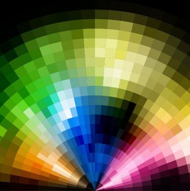 colors background template modern colorful blurred light decor