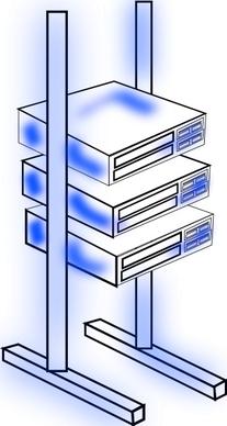 Server S Frame clip art