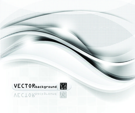 set of abstract white vector backgrounds graphic